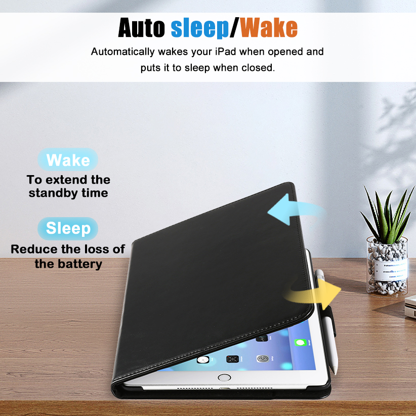 PU Leather Case Cover for iPad Air 3rd Gen 10.5 Inch 2019 A2123  A2152  A2153  A2154